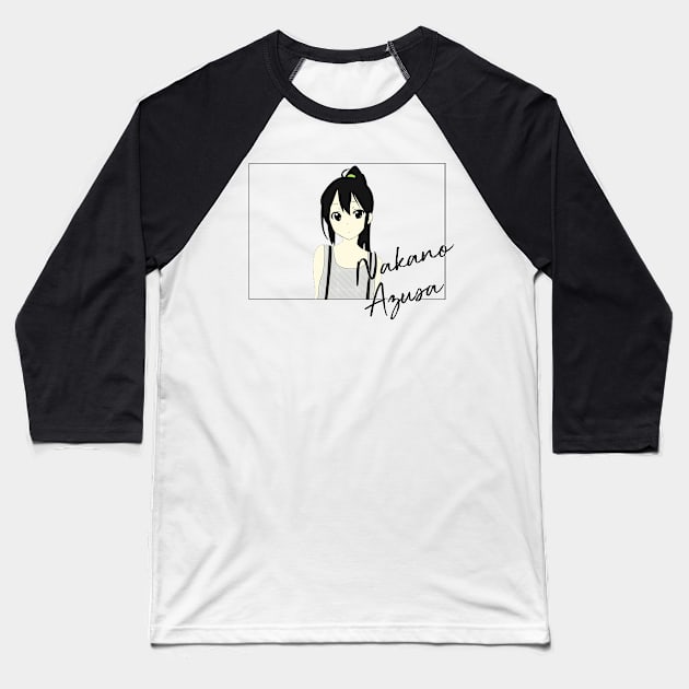 Nakano Azusa Baseball T-Shirt by Shiromaru